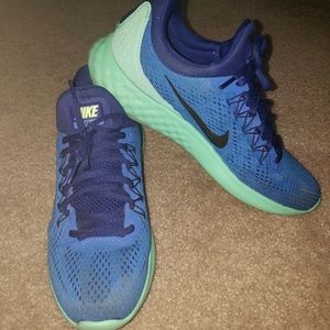 Blue Nike Lunar Skyelux Women's Running Shoe